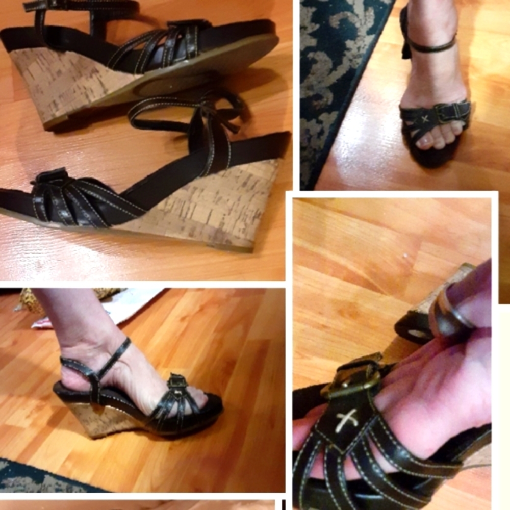 SUPER CUTE,  LIKE NEW WEDGES